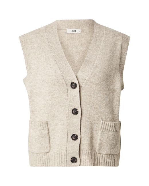 Jdy Natural Strickweste 'Super'