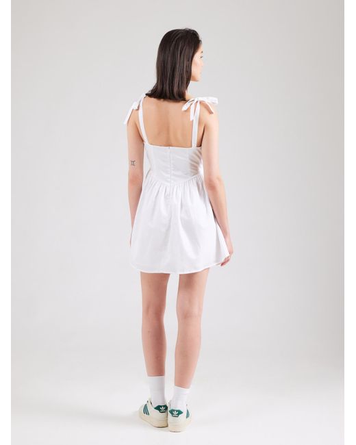 /about You White Kleid Ruby