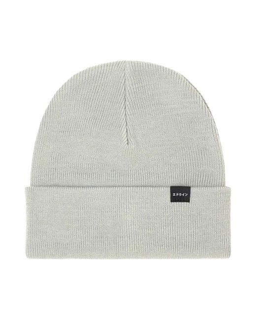 Edwin Mütze Watch Cap Beanie in Gray für Herren