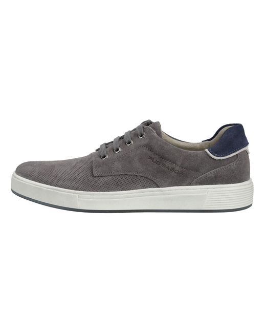 Gabor Veloursleder Sneaker in Gray für Herren