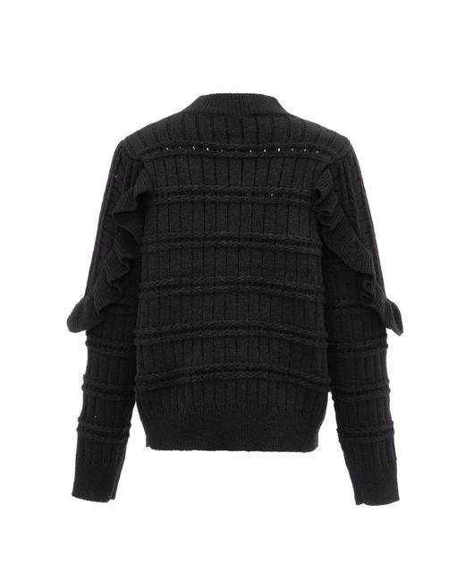 faina Black Pullover