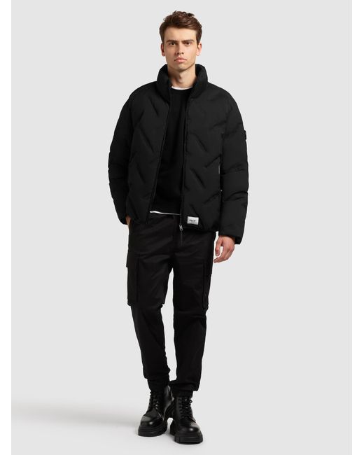 Khujo Winterjacke Clover in Black für Herren