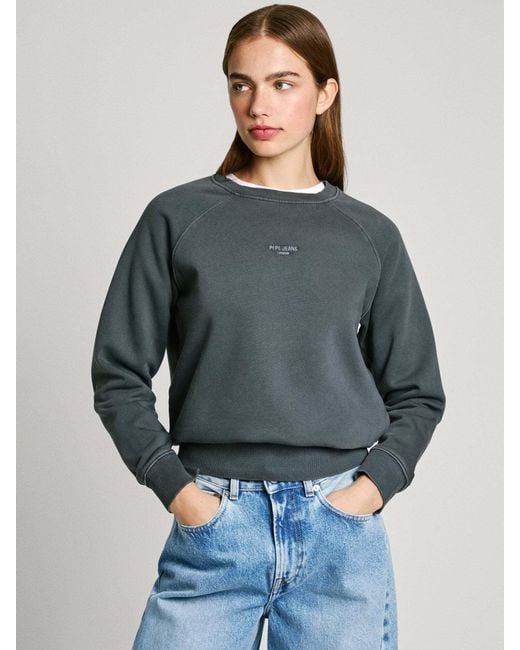 Pepe Jeans Gray Sweatshirt 'Felicity'