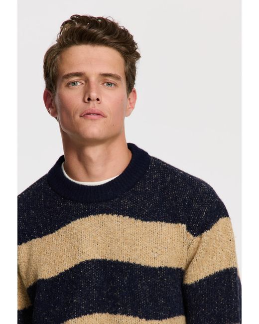 Shiwi Pullover Wave in Blue für Herren