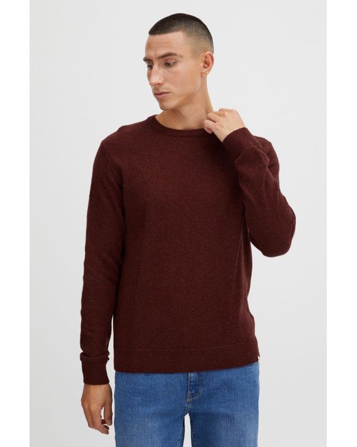 Solid Pullover in Brown für Herren