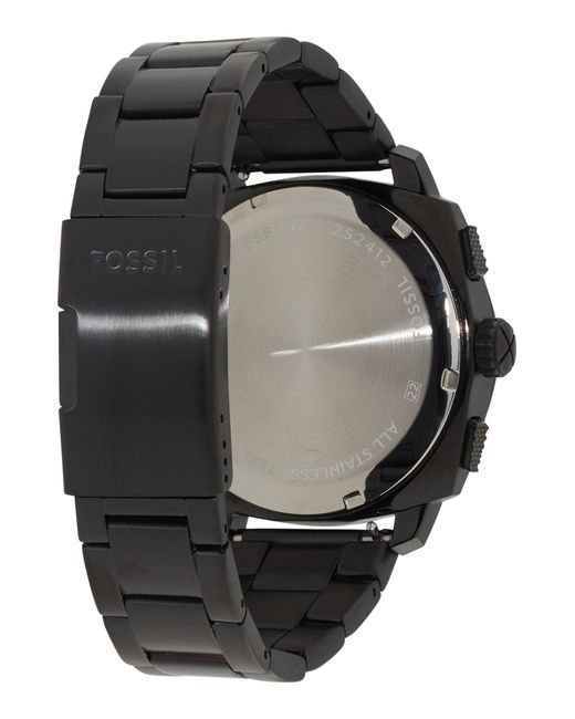 Fossil Uhr in Black für Herren
