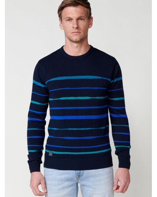 Koröshi Pullover in Blue für Herren