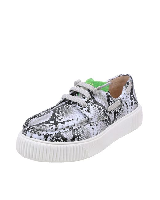 CRICKIT White Halbschuh Tina