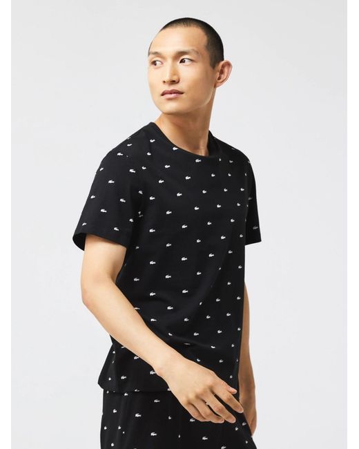 Lacoste Pyjama in Black für Herren
