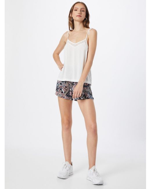 /about You White Top Eileen