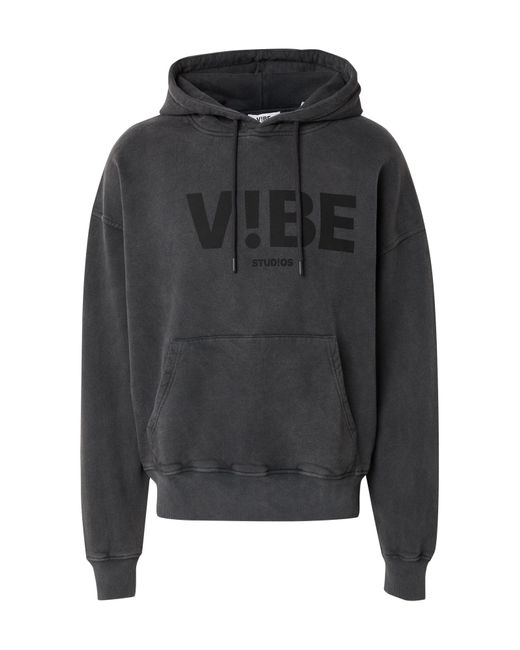V!BE STUD!OS Black Sweatshirt