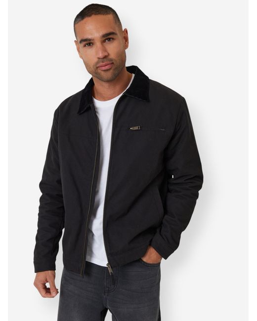 Threadbare Freizeitjacke Lintel in Black für Herren