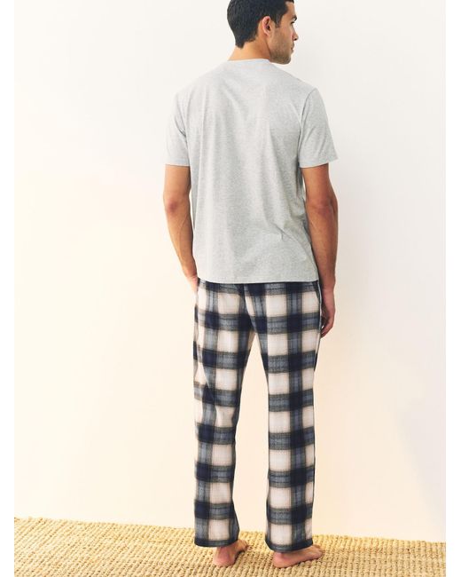 Next Pyjama Motionflex in Blue für Herren