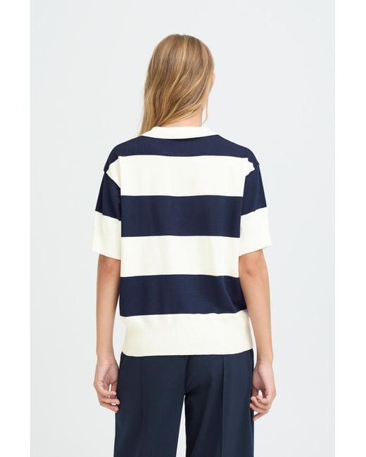 Ichi Blue Pullover Luls