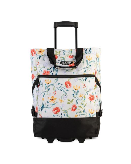 Punta Einkaufstrolley Print in Black für Herren