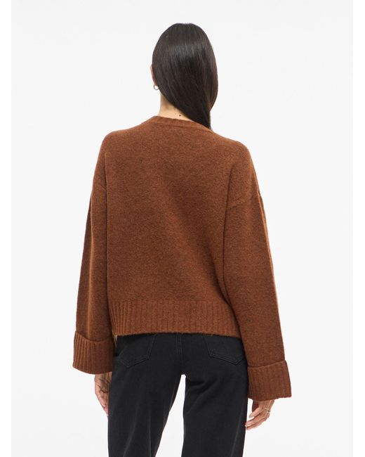 Vila Brown Pullover Viluna
