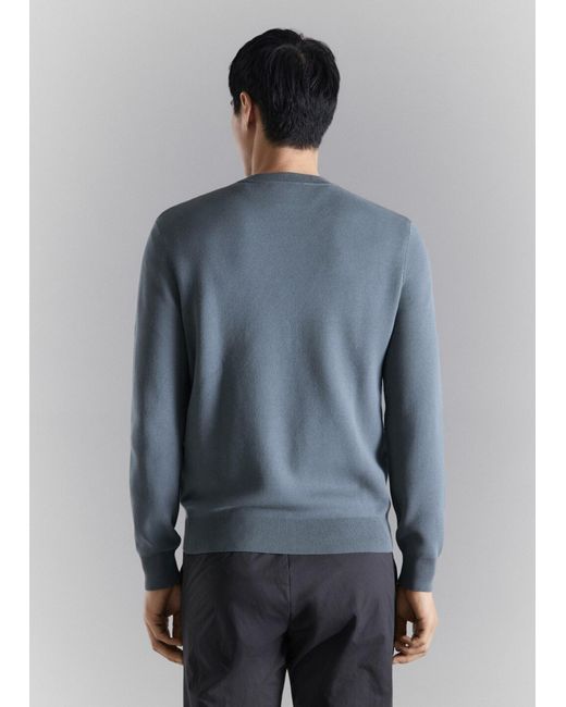 Mango Pullover Luxus in Green für Herren