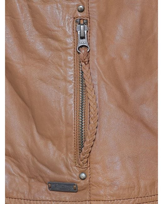 Mustang Brown Lederjacke