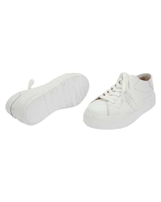 Desa White Slipper Trainer