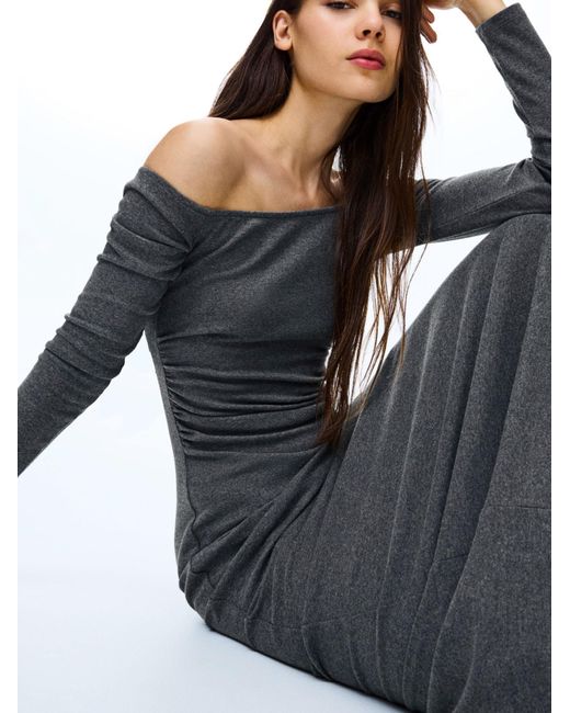 Bershka Gray Kleid