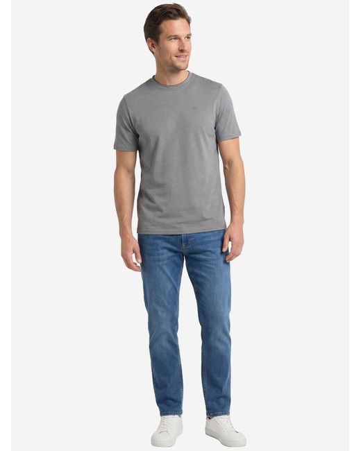 Redmond Shirt Basic in Gray für Herren