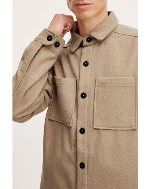 Solid Hemd Tam in Natural für Herren