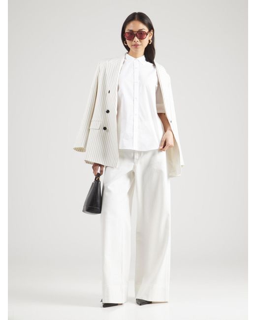 HUGO White Bluse 'The Summer'
