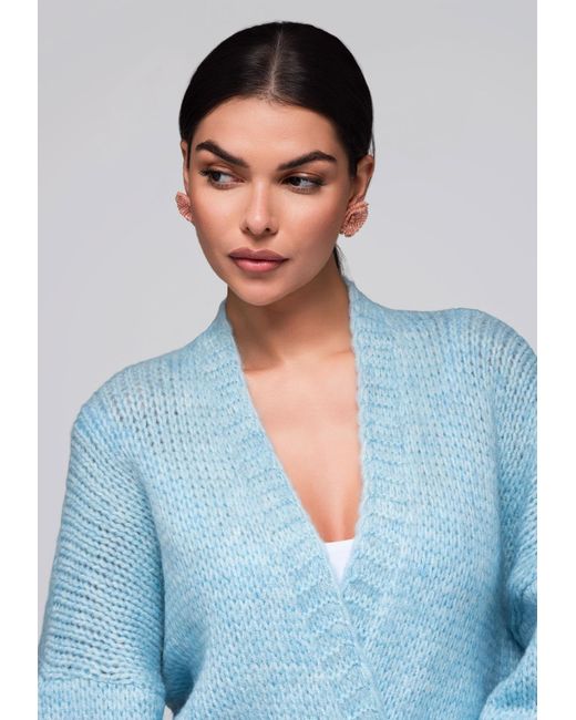Ombre Blue Pullover