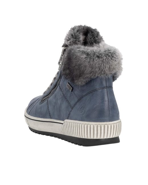 Remonte Blue Schnürstiefelette D0780