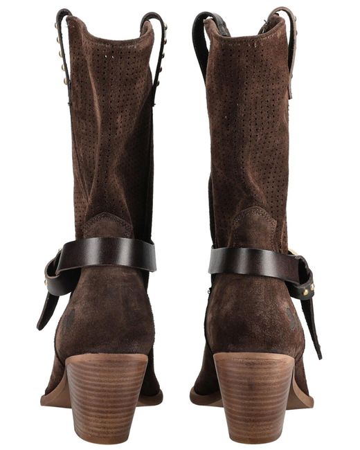 Felmini Brown Cowboystiefel