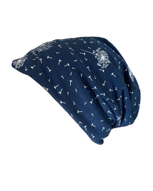 Kumixi Blue Mütze Slouch Beanie
