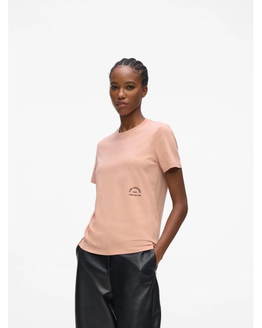Karl Lagerfeld Pink T-Shirt