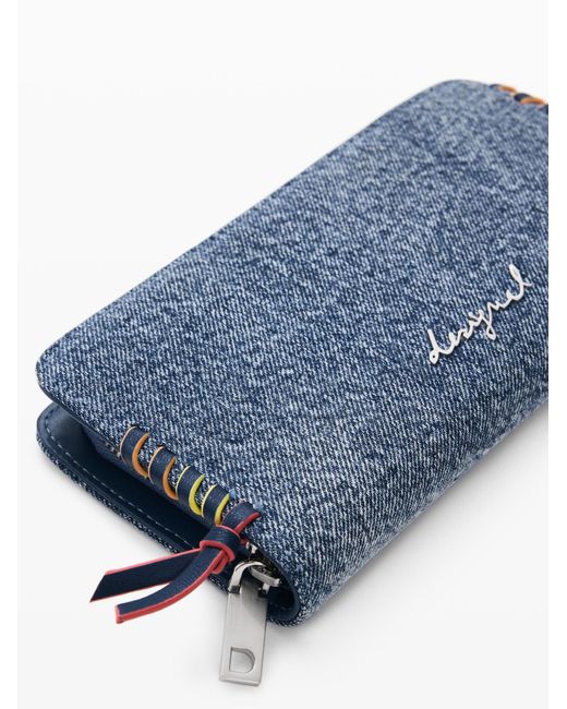 Desigual Blue Geldbörse