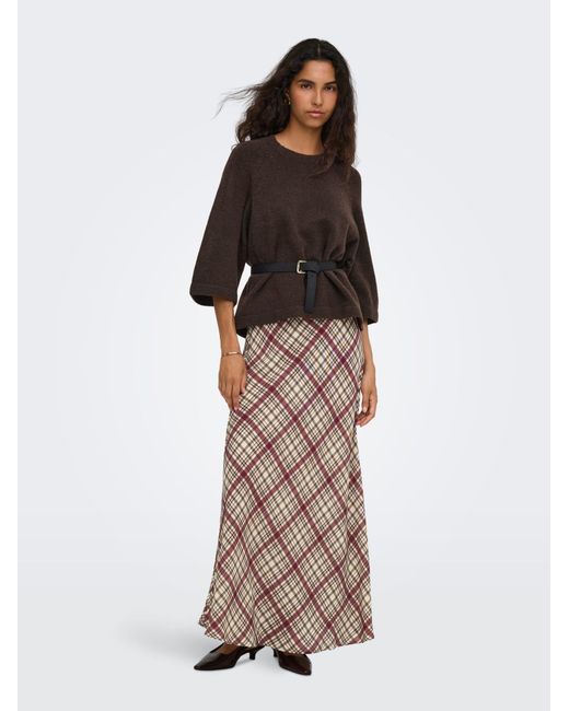 ONLY Brown Pullover Simoni