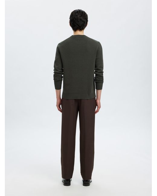 SELECTED Pullover Slhdane in Green für Herren