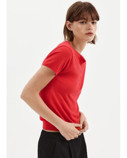 Mango Red Pullover Basinap