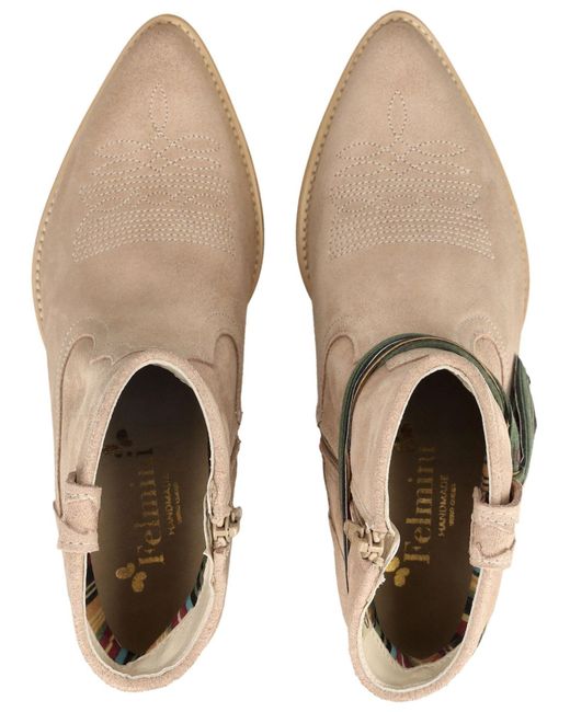 Felmini Natural Ankle Boots