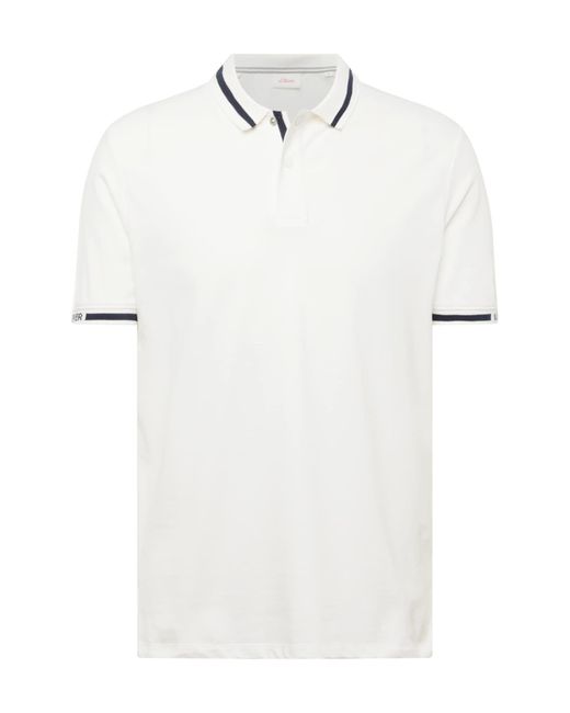 S.oliver Poloshirt in White für Herren