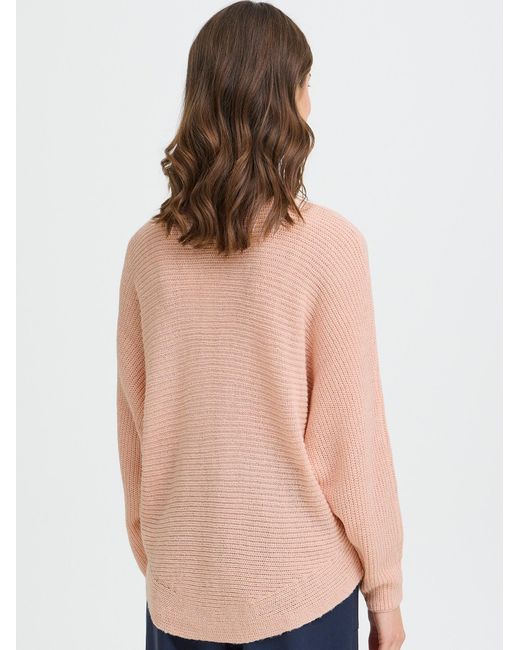 Fransa Pink Pullover Freretta