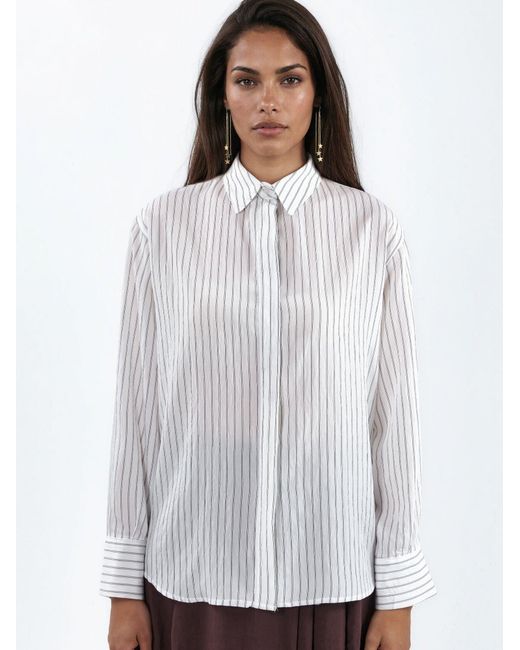 Busem White Bluse