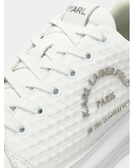 Karl Lagerfeld Sneaker in White für Herren