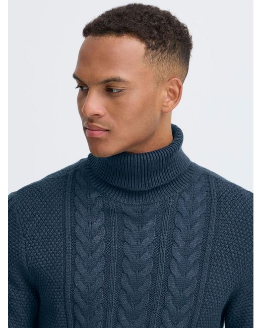 Blend Rollkragenpullover Bhbasim in Blue für Herren