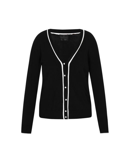 DreiMaster Klassik Black Strickjacke