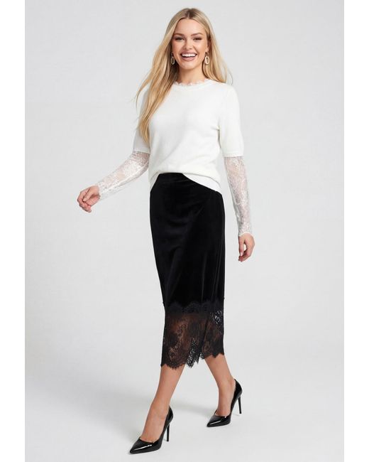 faina White Pullover