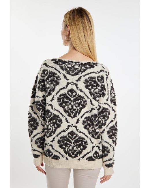Usha Black Pullover Sivene