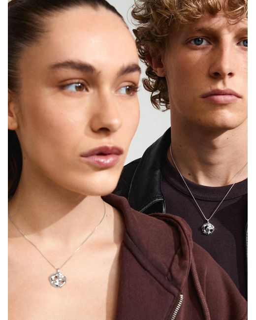 Pilgrim White Kette Luca