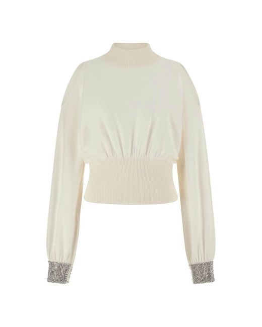 Guess White Pullover