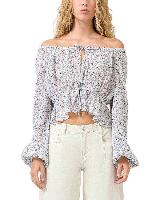 QS Gray Bluse