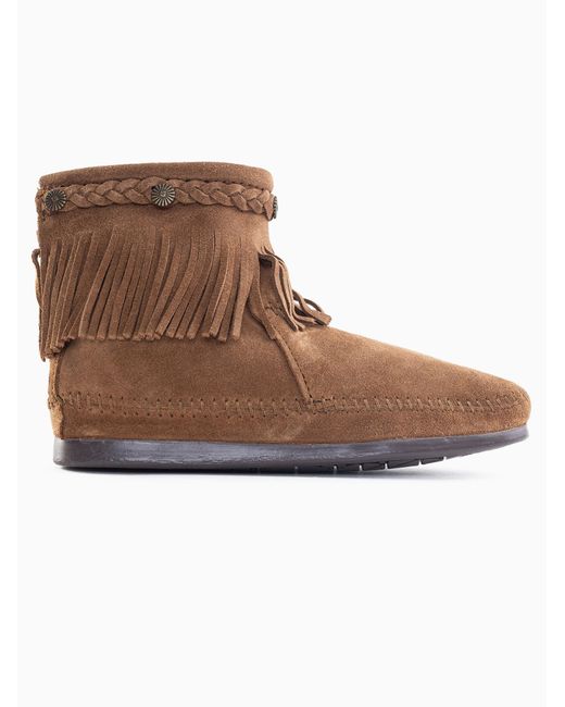 Minnetonka Brown Stiefelette