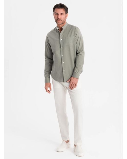 Ombre Hemd in Gray für Herren